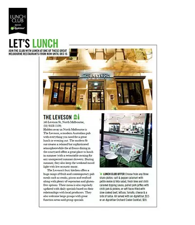 Videos & Reviews - image on https://theleveson.melbourne
